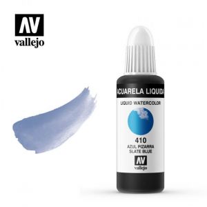 Aquarela Liquida - akwarela w płynie Vallejo 32 ml 410 slate blue